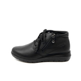 VALI Black Wide Fit Ankle Boots