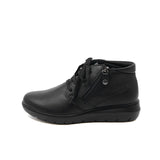 VALI Black Wide Fit Ankle Boots