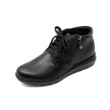 VALI Black Wide Fit Ankle Boots
