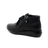 VALI Black Wide Fit Ankle Boots