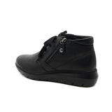 VALI Black Wide Fit Ankle Boots