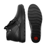 VALI Black Wide Fit Ankle Boots