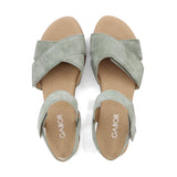 VANELLE Pine Green Soft Heel Sandals