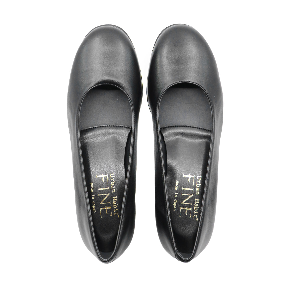 WATANE Black Extra Flex Leather Pumps – Shoes Republic