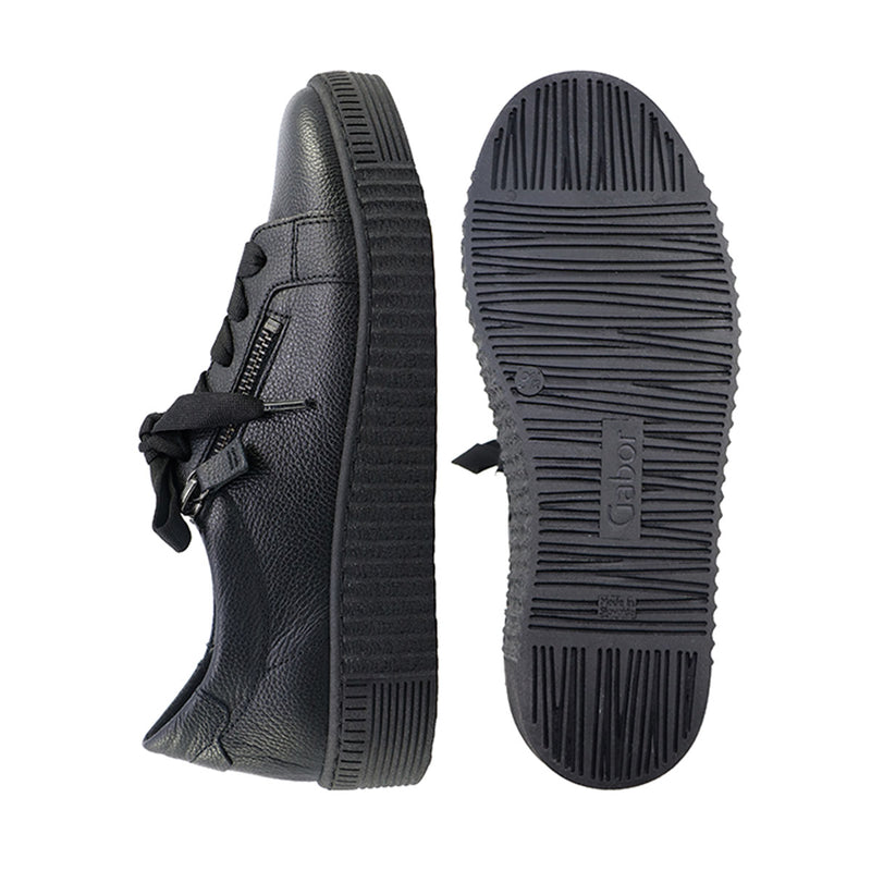 WALTZ All Black Soft Walking Sneakers