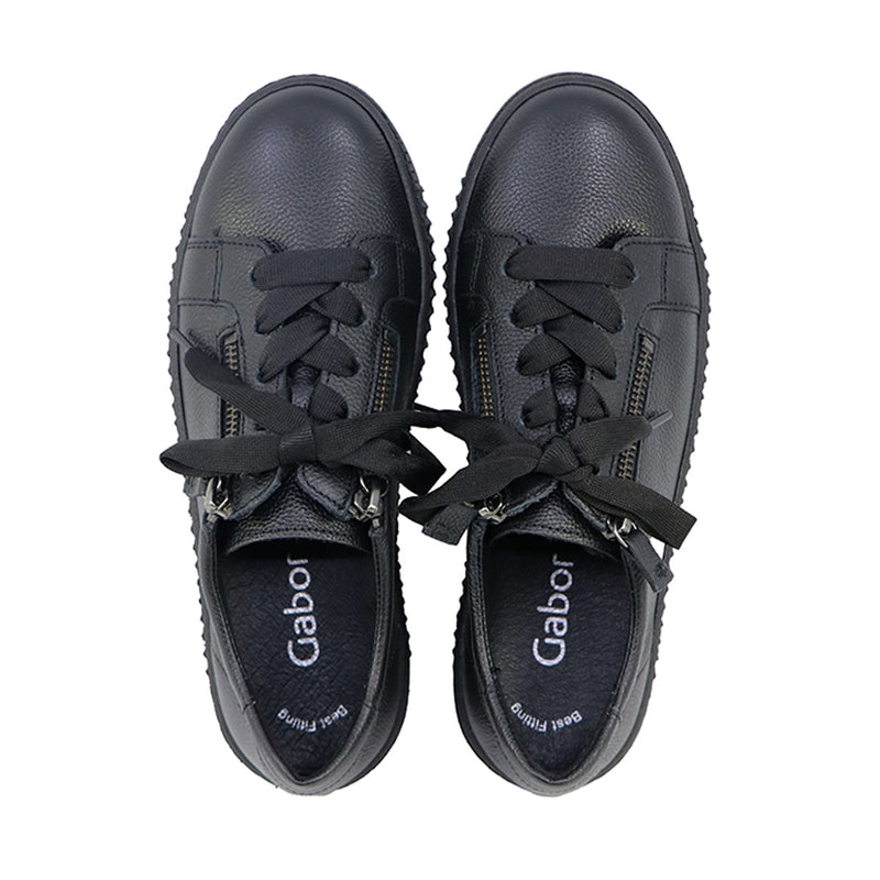WALTZ All Black Soft Walking Sneakers