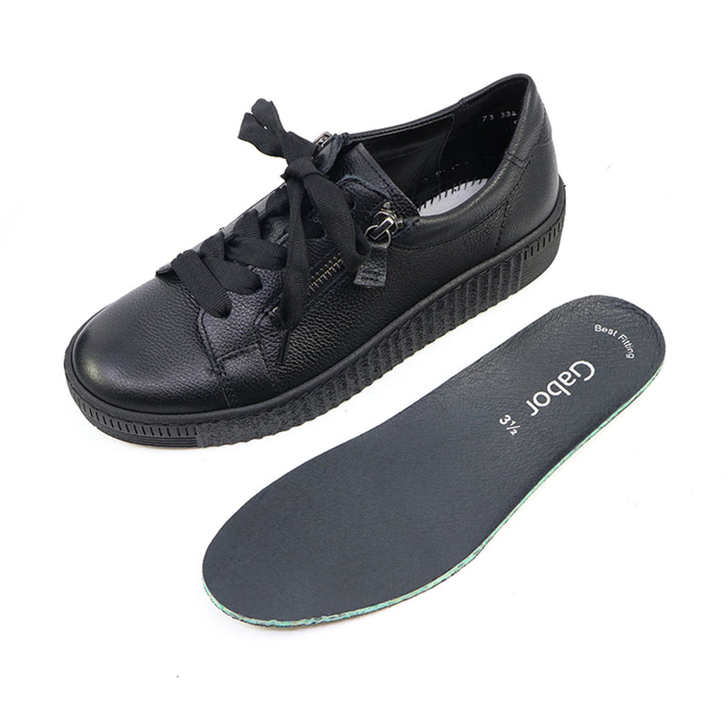 WALTZ All Black Soft Walking Sneakers