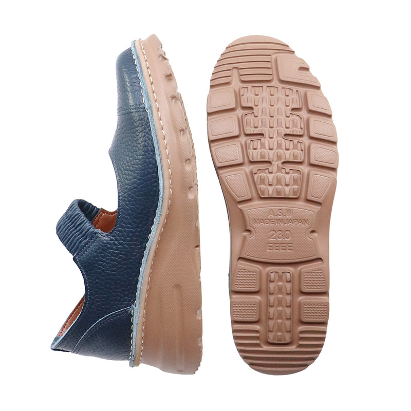 WANO Navy the Ultra Light & Wide Fit