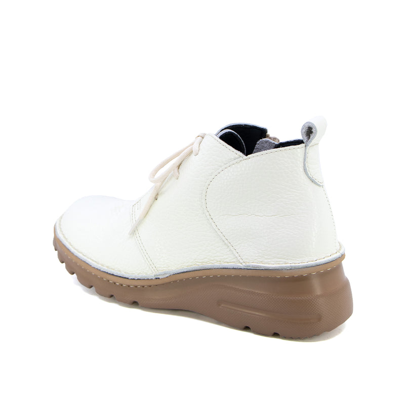 Wata Ivory Ultra Light & Wide Fit Short Boots