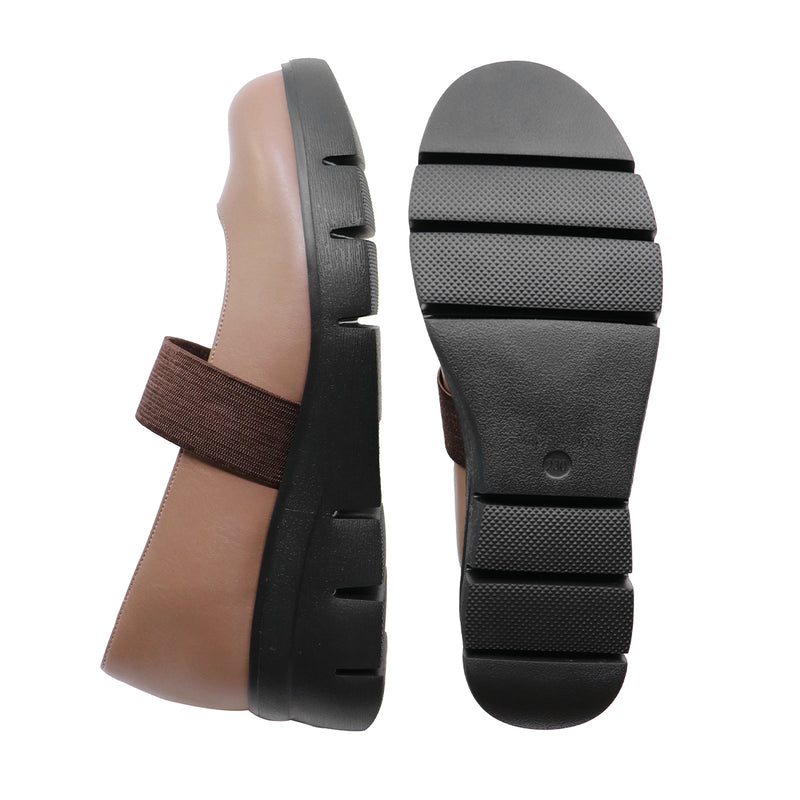 WIZ3 Taupe EndureLite Soft Walking Rain Pumps