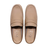 YU-AN Light Brown Mule Sandals