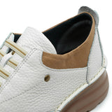 Yunami Ivory Ultra Light & Wide Fit Sneakers