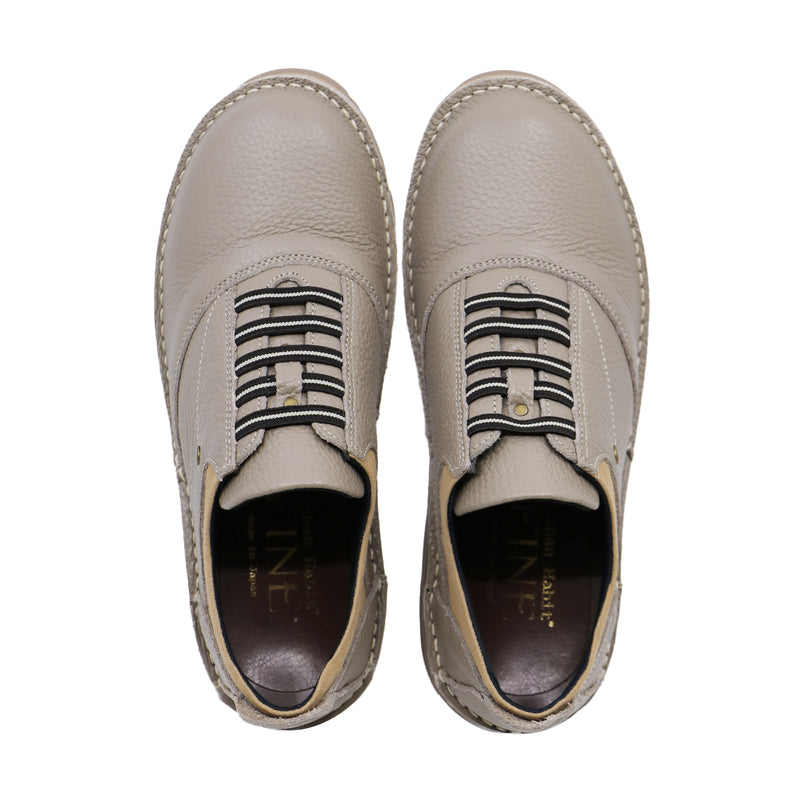 Yunami Grey Ultra Light & Wide Fit Sneakers