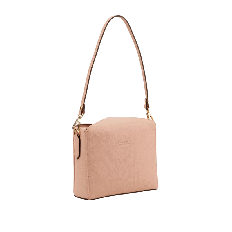 Cassetta Pink Crossbody Bag
