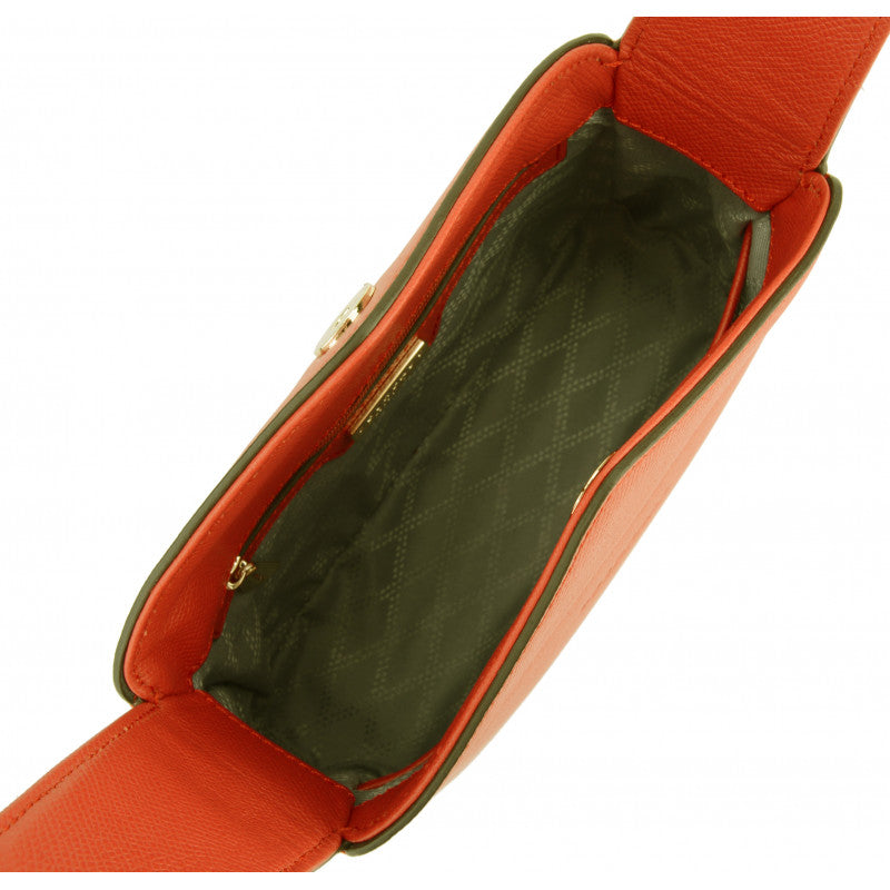 Cassetta Orange Crossbody Bag