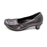 Kihin Dark Silver Soft Walking Pumps