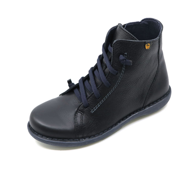 COKI Black Leather Boots