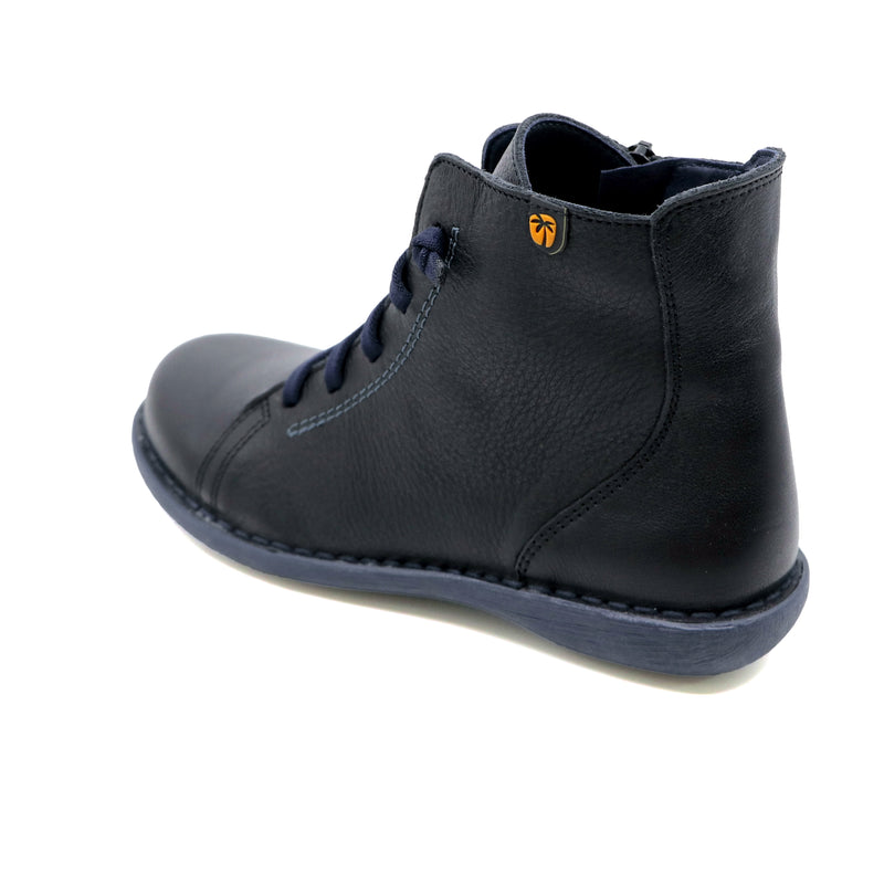 COKI Black Leather Boots