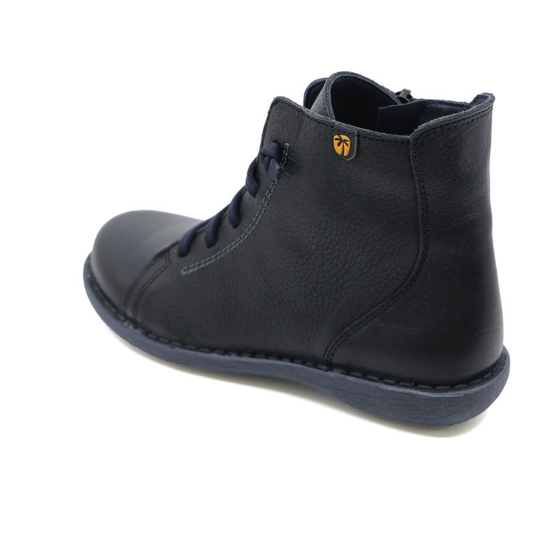 COKI Black Leather Boots
