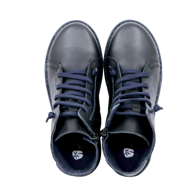 COKI Black Leather Boots