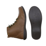COKI Olive Brown Leather Boots