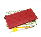 EN Thin Dot Wallet Red