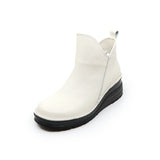 EWA Ivory Anti Slip Wide Fit Short Boots