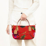 ROBERTINA MINI (ND) Flower Tote Bag Red