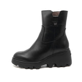 GELA2 Black Weatherlock WondersFly Platform Boots