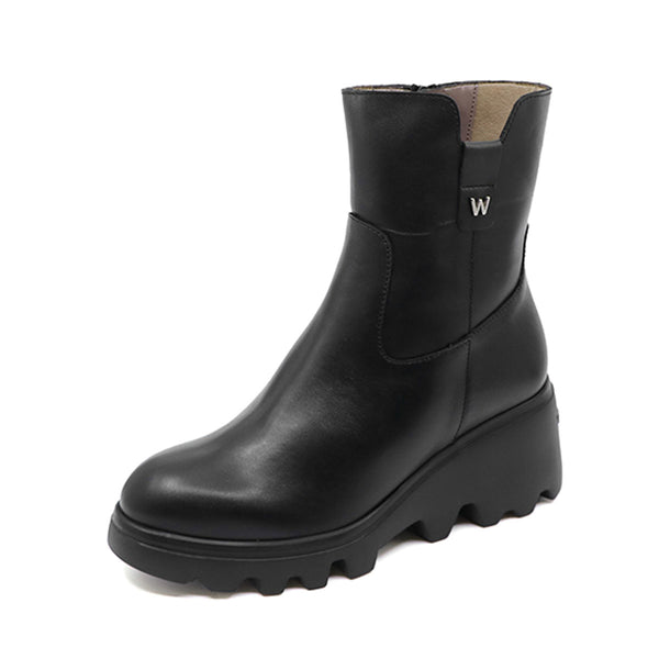 GELA2 Black Weatherlock WondersFly Platform Boots