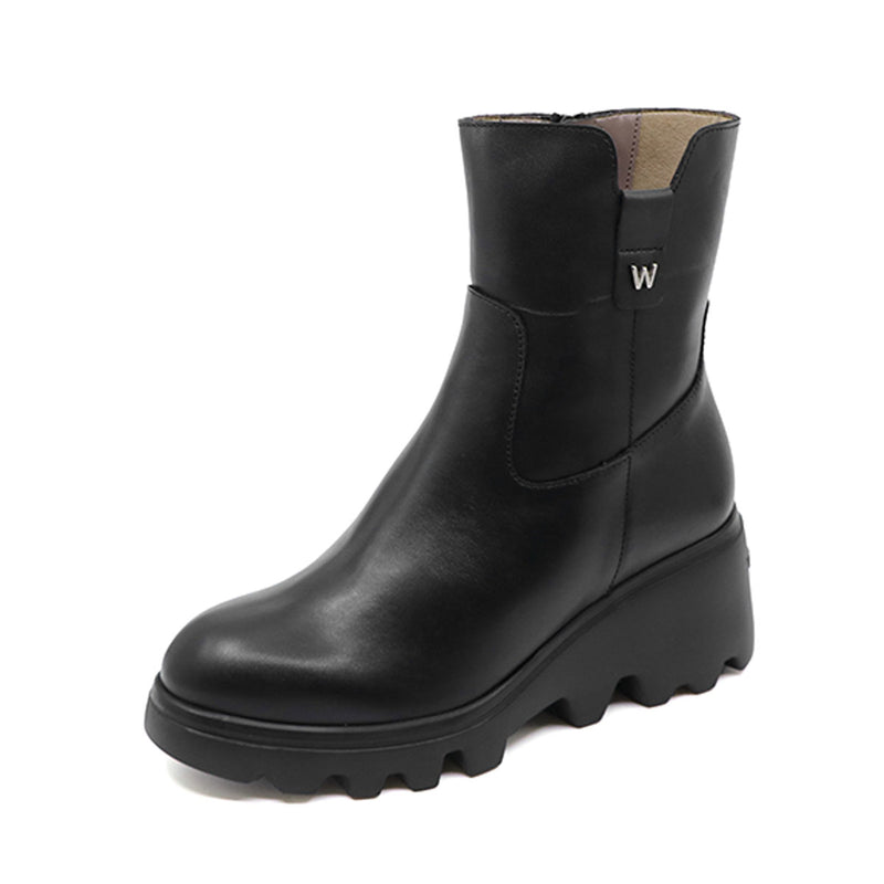 GELA2 Black Weatherlock WondersFly Platform Boots
