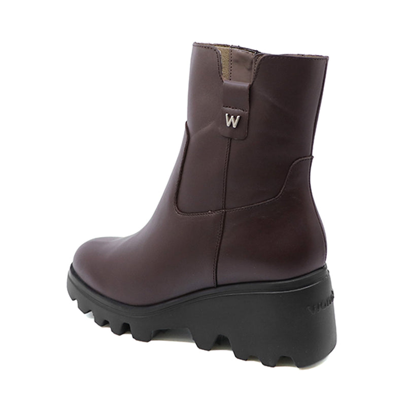 GELA2 Dark Brown Weatherlock WondersFly Platform Boots