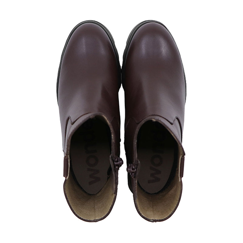 GELA2 Dark Brown Weatherlock WondersFly Platform Boots