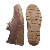 Kazu Dark Brown Ultra Light and Wide Fit Sneakers