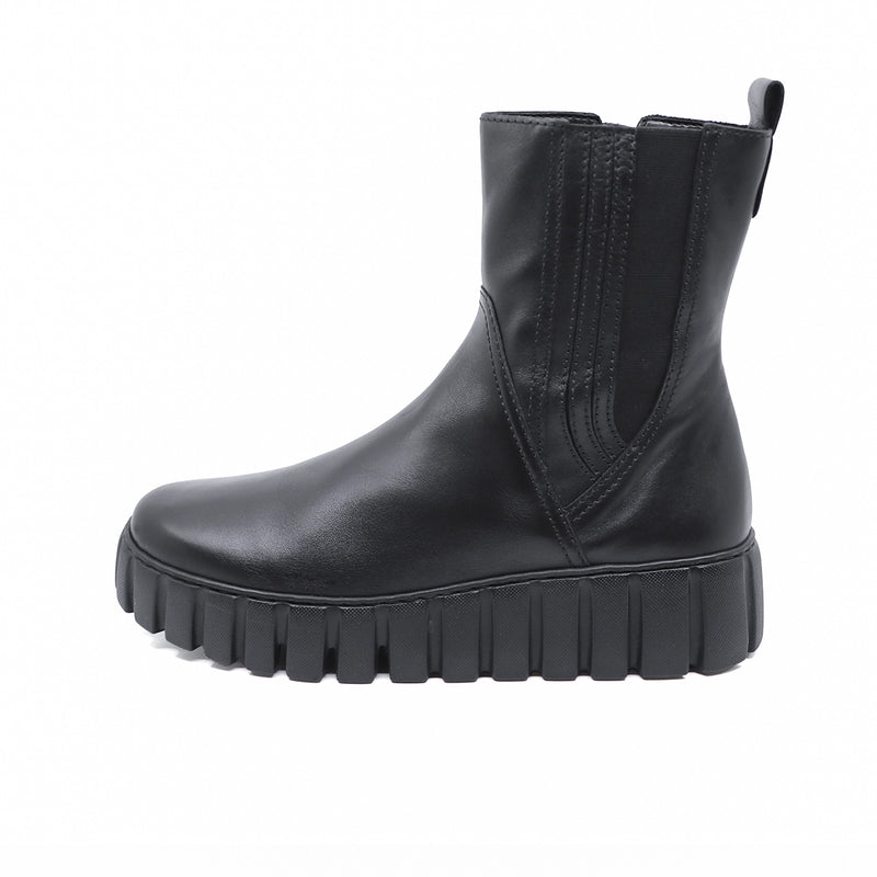 Lavine Black Ultra Light Platform Boots