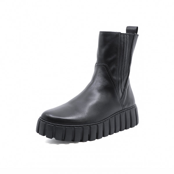 Lavine Black Ultra Light Platform Boots