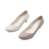 MIYO2 Ivory Wide Fit Pumps