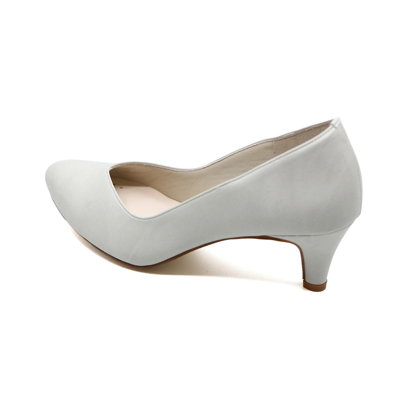 MIYO2 Ivory Wide Fit Pumps