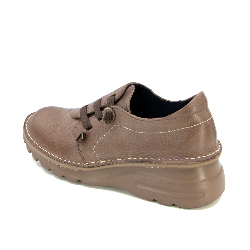 Reisa Rossy Brown Ultra Light and Wide Fit Slip on