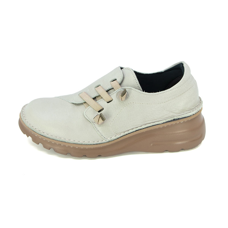 Reisa Ivory Ultra Light and Wide Fit Slip on