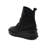 RINKO Black Anti-Slip Wide Fit Boots