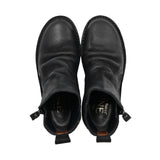 RINKO Black Anti-Slip Wide Fit Boots