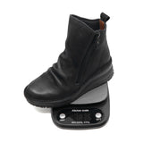 RINKO Black Anti-Slip Wide Fit Boots