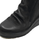 RINKO Black Anti-Slip Wide Fit Boots