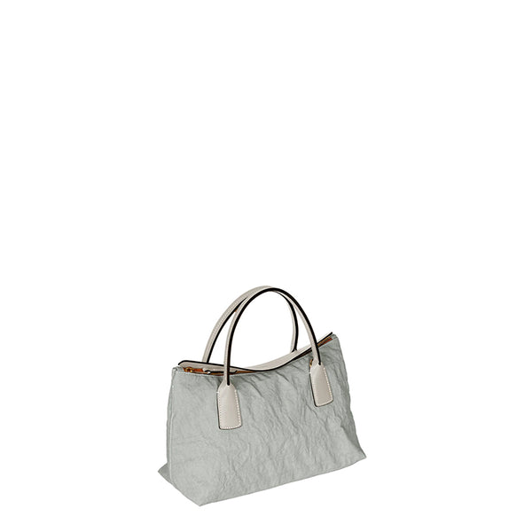 GIULIETTA 30 (MINI) LINYLEN TOTE Pearl Grey