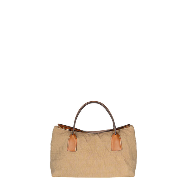 GIULIETTA 30 (MINI) LINYLEN TOTE Toast