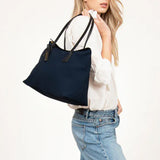 GIULIETTA-38 LINYLEN TOTE Navy