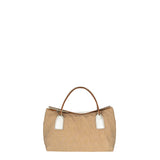 GIULIETTA 30 (MINI) LINYLEN TOTE Toast-Off white