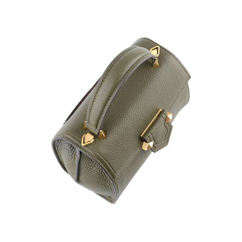 Sèvres Khaki 2 Ways Nano Bowler Bag