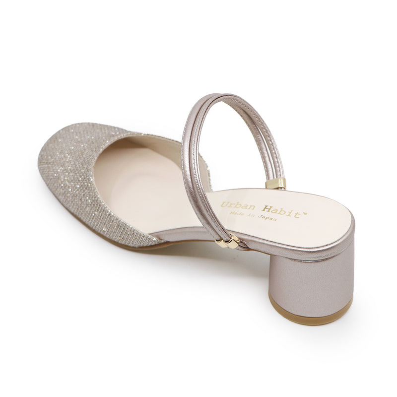 STELLA Champagne 2-Ways Strap Sandals